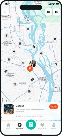 Tourist app: partner offers